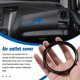 thumbnail image 5 of for Nissan Navara NP300 2016-2021 Carbon Fibre Car Front Air Conditioner AC Outlet Vent Frame Cover, 5 of 5