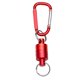 thumbnail image 2 of Clip De Mosquetón, Soporte De Liberación De Red De Metal Para Hamacas, Columpio De Escalada, Rojo, 2 of 8