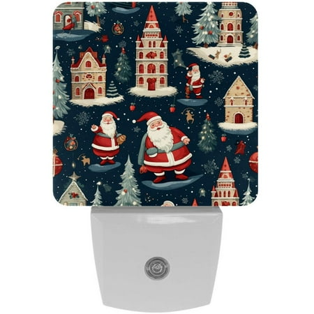 

Christmas tree LED Square Night Light - Energy Efficient and Stylish Illumination for Bedrooms and Hallways - 200 Characters