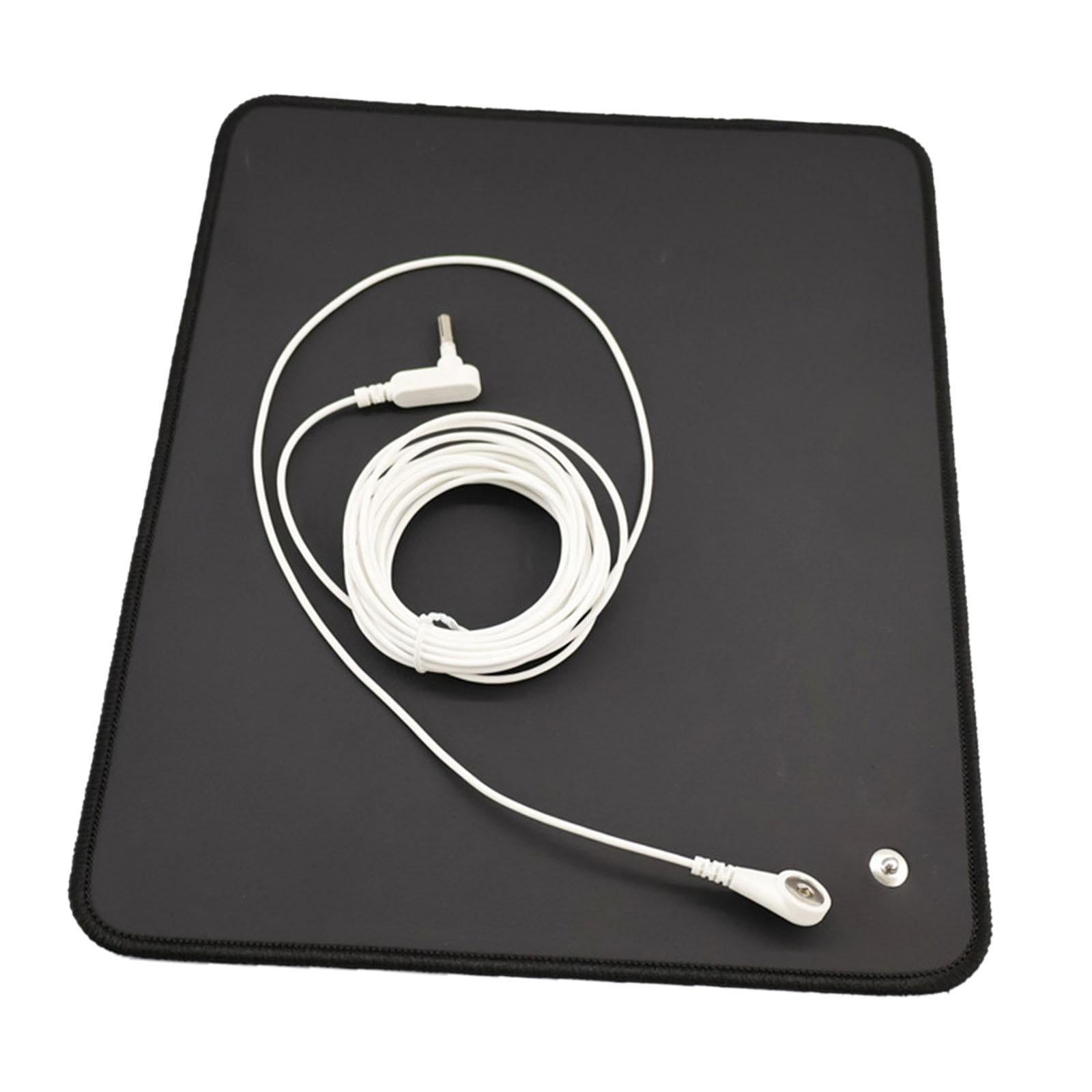 Zxpjkyu Yoga Grounding Mat Earth Mat Anti-slip Anti-static Multipurpose Grounding Mouse 30x100cm