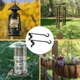 thumbnail image 6 of 16 Inch 2 Pack Swivel Plant Hangers Outdoor Heavy Duty- Plant Hanging Hook Bracket for Flowers Baskets Pots Bird Feeder, 6 of 7