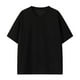 thumbnail image 1 of pstuiky camisetas para hombre, Camisa informal de manga corta holgada con cuello redondo y dos capas de color liso para hombre camisas casuales para hombre xxxxl, 1 of 6