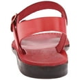 thumbnail image 2 of Jerusalem Sandals Women's The Original Rubber Gladiator, Red, Size 10.0, 2 of 5