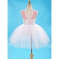 thumbnail image 4 of CHICTRY Kids Girls Sequins Open Back Ballet Dance Leotard Dress,Sizes 4-14, 4 of 7