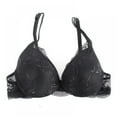 thumbnail image 2 of Sexy Women Push up Padded Bra Floral Embroidered Lace Briefs Bra Panties Underwear Suit, 2 of 7