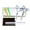 Multicolor, variant on YAHHU Professional Hair Cutting Scissors Set for Family Salon Barber, Stainless Steel Hairdressing Thinning Shears with Standard White Screw, 6.7 inches / 17 cm, 2 Pieces