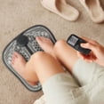 thumbnail image 3 of Fiudx Almohadilla de Masaje para Pies, Dragado Automático de Meridianos, 8 Modos de Masaje, Función de Calor, Relajación Cómoda, Ideal para El Hogar o La Oficina, Perfecto para Pies Cansados, Batería, 3 of 6