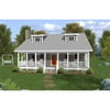 The House Designers: THD-6619 Builder-Ready Blueprints to Build a Cottage House Plan with Basement Foundation (5 Printed Sets)