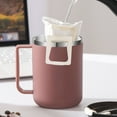 thumbnail image 6 of 430ml Double Wall Insulated Stainless Steel Coffee Tea Cup - Leak Proof, Rust Resistant, Cold & Hot Beverage Travel Mug with Sealed Lid Pink, 6 of 6