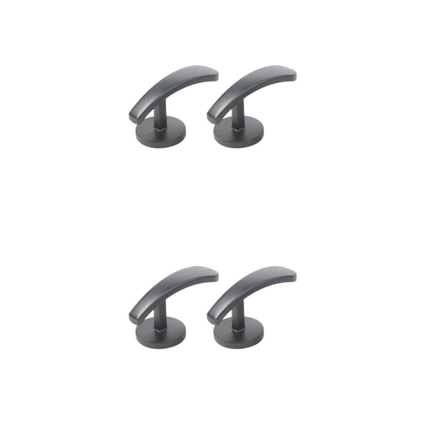 Billuyoard 2 uds gancho de Metal montado práctico ganchos de amarre para cortina gancho para colgar en la pared soporte de cortina accesorios de Type1 NO1