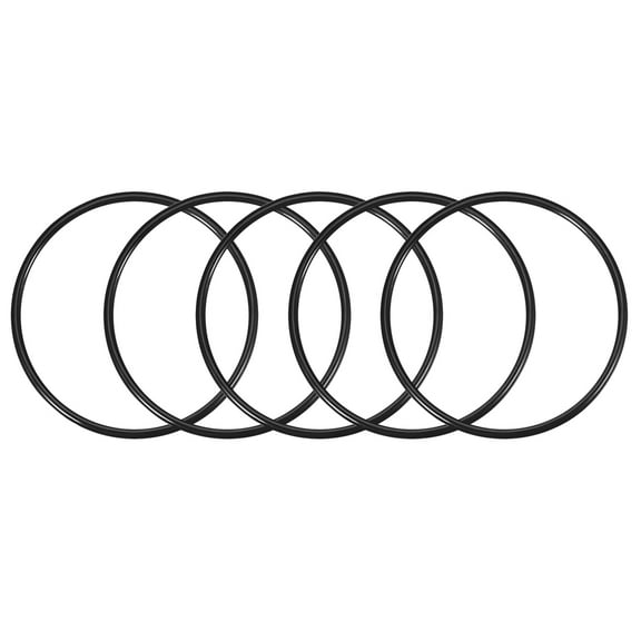 O-Rings Nitrile Rubber 97mm x 105mm x 4mm Seal Rings Sealing Gasket 5pcs