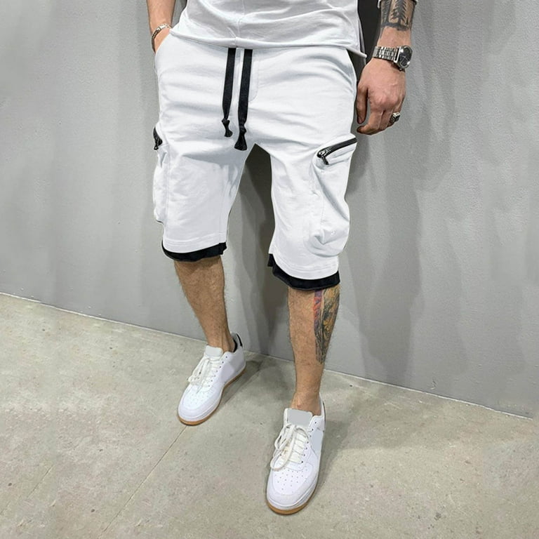 White cargo shorts walmart sale