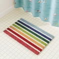thumbnail image 2 of Mainstays Kids Vintage Stripe Bath Rug, 32" x 20", 2 of 6