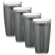 thumbnail image 1 of Fishnet Juego de vajilla de pared doble negra de 22 onzas / 4 Kraftware Corp. 31124, 1 of 1