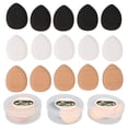 thumbnail image 3 of Mini Powder Puff, Lightweight Cute Compact Finger Size Powder Puff  For Indoor For Girls, 3 of 8