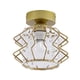 thumbnail image 1 of Lámpara de techo de cristal cerca de la pantalla de la lámpara del accesorio de techo para el pasillo de entrada D, 1 of 7