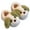 A-Green144, variant on JAJAHO Cute Animal Slippers For Kids Boys Girls Fuzzy House Shoes With Soft Anti-Skid Soles Winter Warm Closed Back Indoor Shoes