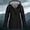 Black, variant on Jackets for Women Mid-Length Hooded Rain Jacket with Striped Lined Hood Full Zip and Snap Closure Jacket Solid Color Waterproof Windproof Jackets for Fall Winter Daily Wear Outdoors Looks