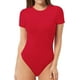 thumbnail image 1 of Xishao Women's Round Neck Short Sleeve T Shirts Basic Bodysuits Xishao ropa, 1 of 2