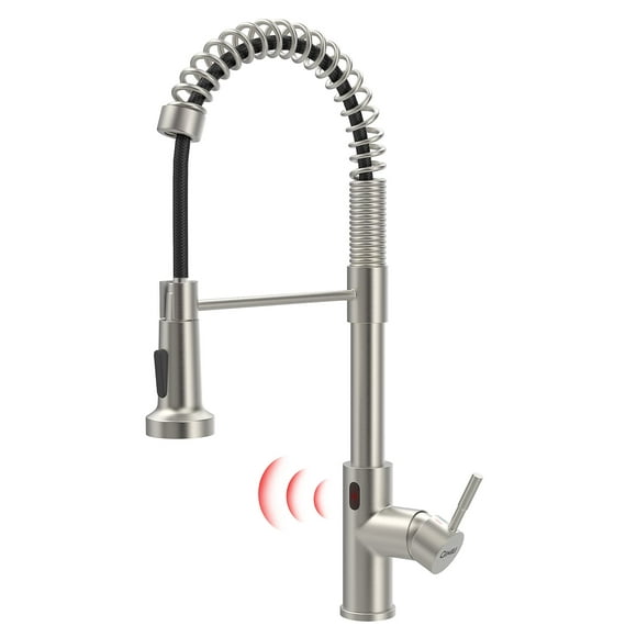 Grifo de cocina GIMILI Touchless con pulverizador desplegable