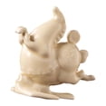 thumbnail image 4 of Quemador de incienso de caballo pequeño, mini incensario de escritorio, escultura de animal, fragancia de granja Beige, 4 of 7