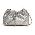 thumbnail image 1 of Bolso de hombro con cordón plisado de estilo coreano para mujer, moderno y versátil, bolso de mensajero informal de nicho de verano 2025, 1 of 5