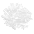 thumbnail image 3 of CRAFTHROU 50Pcs Hooks for Curtain Rods White Plastic Adjustable Compact and Small for Households, 3 of 8
