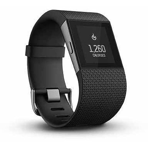 Black for sale online Size Small Fitbit Charge HR Fitness Activity Tracker 