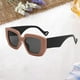thumbnail image 5 of Gafas de sol unisex para hombre y mujer, con protección solar antiimpacto y estilo. Café, 5 of 8