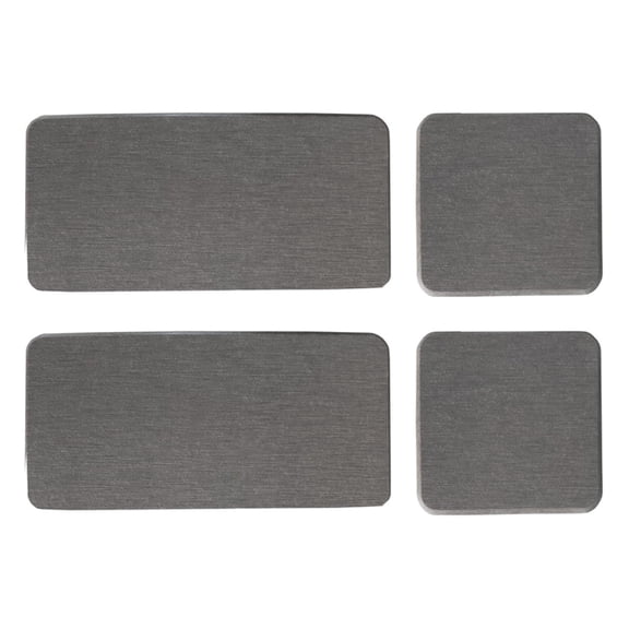 4 Pack Absorbent Soap Tray Fast Drying Plate Water Absorbent Diatomite Diatomite Soap Dish for Bathroom Kitchen