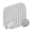 Gray, variant on Tillyou 6 Pack Waterproof Changing Pad Liners 100% Cotton Reusable Cloth Diaper Changing Pads, Gray