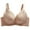 Khaki, variant on aidice Bralettes for Women No Underwire Lace Support Adjustable Strap Breathable Comfy Everyday Bras