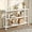 White, variant on White Industrial Console Table, 3 Tier Entryway Tables, Hallway Desk, Narrow Sofa Tables with Shelves, Entrance Table for Entryway, Living Room, Foyer, Hallway, Office, White