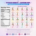 thumbnail image 2 of The Loaded Tea Shop Caffeine-Free Drink Mix Packets, Variety 20 pack, Sugar-Free, B Vitamins, Zero Calorie, No Artificial Colors/Flavors, 2 of 6
