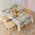 thumbnail image 6 of I Love My Dogs Art Rectangle Tablecloth 60"x102",Waterproof Polyester Rectangle Table Cloth, Wipeable Spillproof Polyester Tablecloth for Dining, Camping, Indoor and Outdoor, 6 of 6