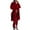Wine, variant on HomeGardon Womens Set Plus Size 2 Piece Outfits for Women Casual Tracksuit Long Sleeve Tunic Tops Bodycon Long Pants Sweatsuit Set Women Loose Tops Skinny Round Neck Long Pants Sets