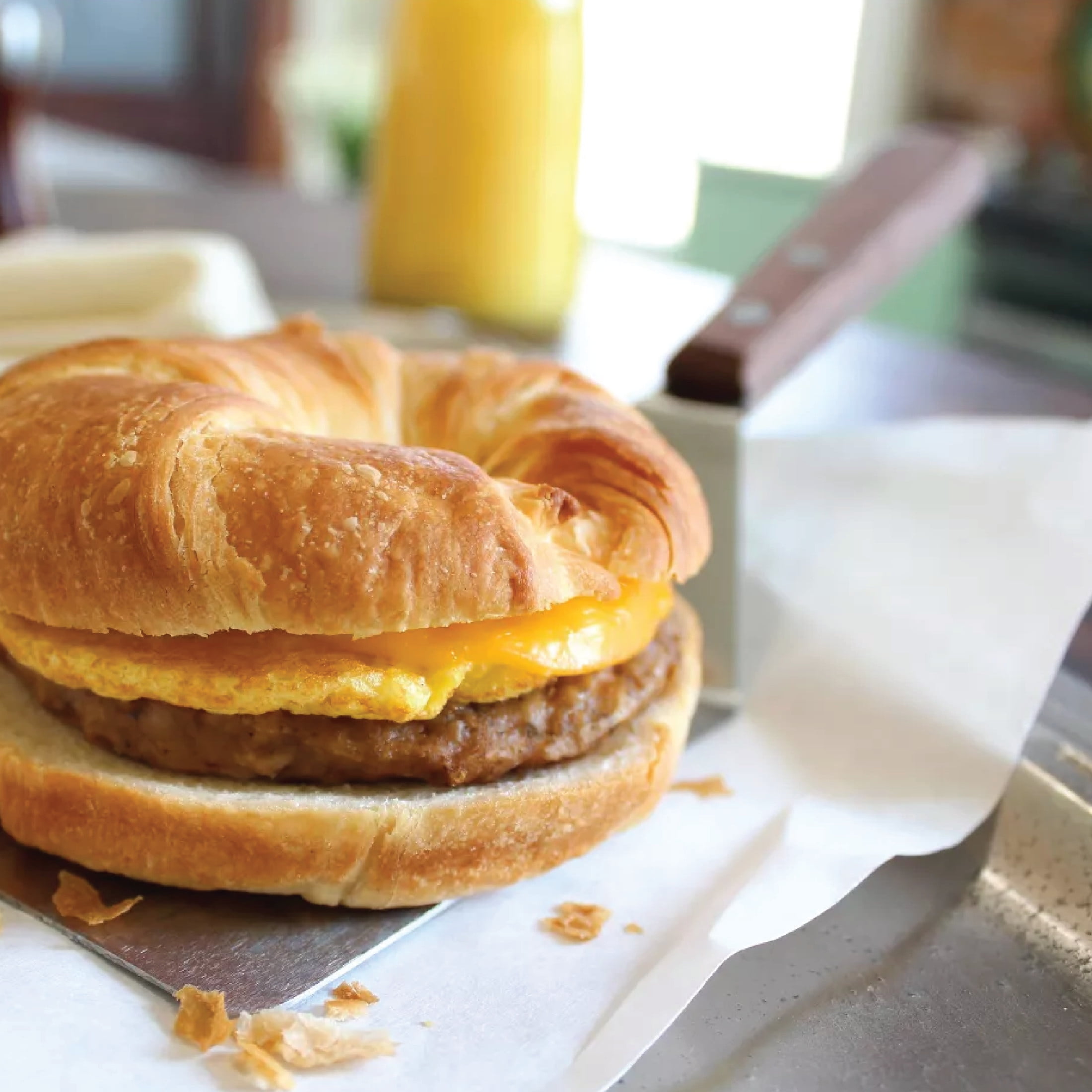 Jimmy Dean Frozen Breakfast Sandwich, Sausage Egg & Cheese Croissant, 54 oz, 12 Count