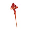 thumbnail image 1 of Globo de riego para plantas con forma de seta, bulbo de vidrio de autorriego, maceta de autorriego Rojo, 1 of 9