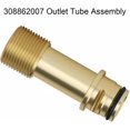 thumbnail image 3 of 1PC Outlet Tube Assembly, Brass Pump Outlet Tube Replacement Compatible with Ryobi RY141600 Pressure Washer, 3 of 6