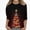 A Red, variant on WAVSUF Girls Merry Christmas Tee Soft Comfort 3/4 Sleeve Crew Neck Fall Holiday Top 5