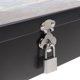 thumbnail image 5 of WORGEOUS Caja decorativa de almacenamiento de tintplate Toinplate Desktop Container de hojalata con bloqueo, 5 of 8