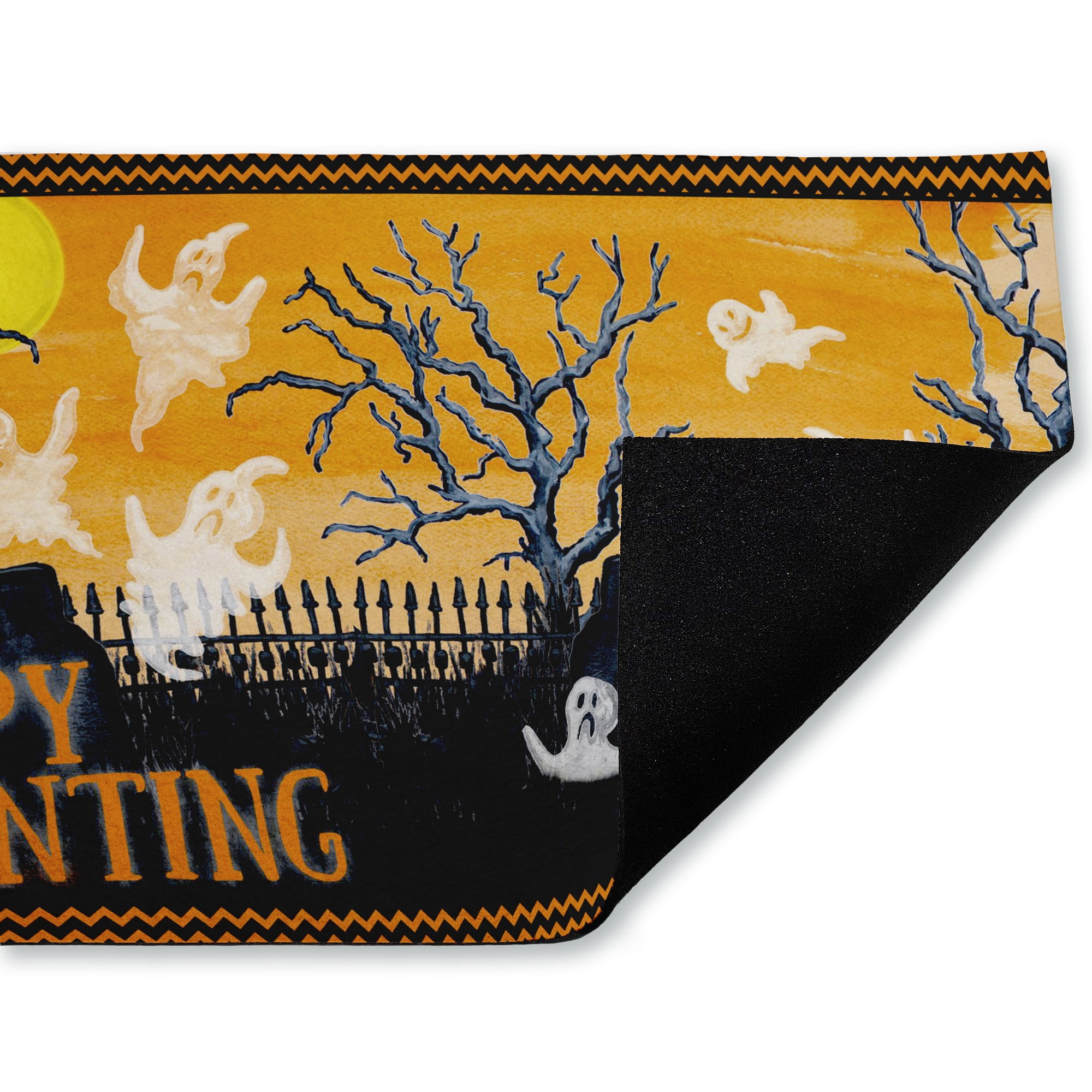Stupell Industries Happy Haunting Graveyard Printed Outdoor Door Floor Mat, design by Gina Ritter