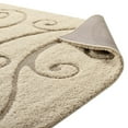 thumbnail image 5 of Modway Jubilant 5' x 8' Scrolling Vine Shag Area Rug in Cream, 5 of 7