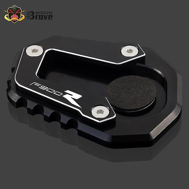 2023 para Bmw F900r F900xr 2021 2022 F 900r 900xr accesorios de motocicleta pata de cabra soporte lateral extensión almohadilla placa de soporte - F900R negro -dontodent Kuyhfg Sin marca