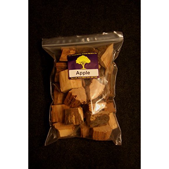 J.C.'s Smoking Wood Chunks - Gallon Sized bag - Apple