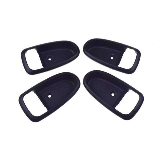 Poignée de Porte Intérieure Couverture pour Décoration Ram e Ensemble 4 Pcs Adapté pour Moderne pour Elantra 2001-2006