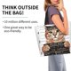 thumbnail image 2 of Disketp Cat Holding Mugshot Sign Bolsa Tote Estampada para Mujer, Bolso de Hombro y de Mano para Compras y Viajes, 2 of 8
