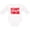 AA-White, variant on Inktastic Heart Throb (red) Boys or Girls Long Sleeve Baby Bodysuit