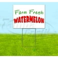 thumbnail image 1 of Farm Fresh Watermelon (18"x24") Corrugated Plastic Yard Sign, Bandit, Lawn, Decorations, New, Advertising, USA, 1 of 3