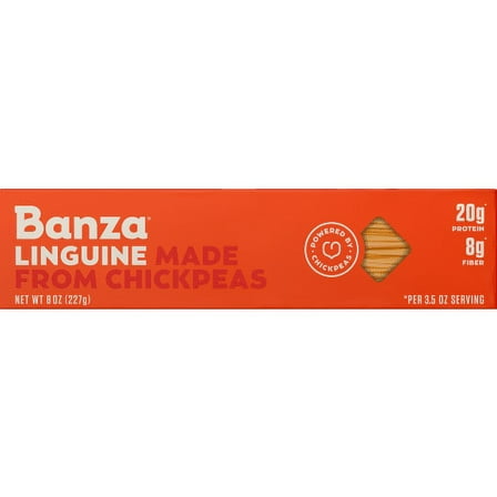 2X-Banza Chickpea Linguine Pasta - 8 oz